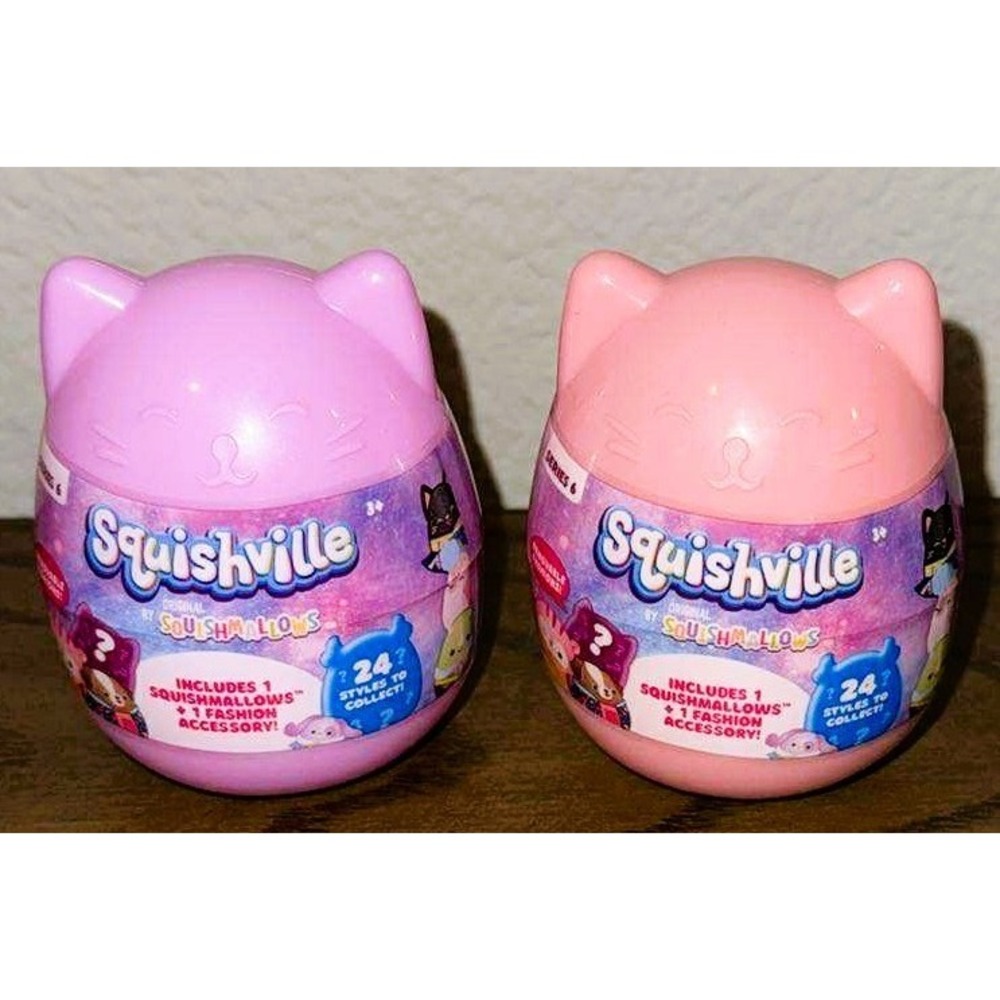 NEW Jazwares Squishville Squishmallows Pink Series 6